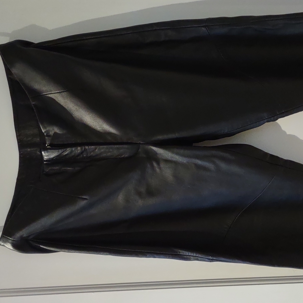 Leather pants!